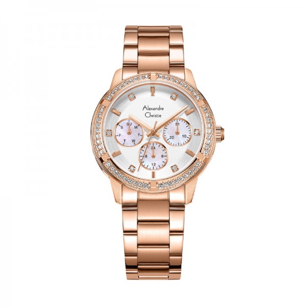 Alexandre Christie AC 2A45 Rosegold White BFBRGSL